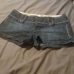 Cotton/polyester Denim Shorts 7